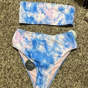 NWT Lulus colorful bikini